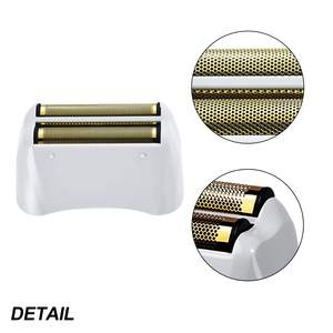 2 Paquetes de Repuesto de Láminas y Cuchillas para Afeitadora Eléctrica, Diseño de Doble Cuchilla para Uso Facial, Color Dorado - Product Image 2