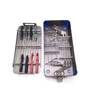 Ensemble d'instruments d'arthroscopie avec porte-aiguille pour les procédures chirurgicales de l'épaule A + Ensemble d'instruments de portée de l'épaule - Product Image 4