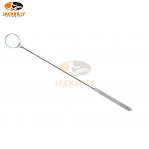 Meilleures ventes d'instruments ORL en acier inoxydable avec logo personnalisé Miroir laryngé manuel Base à bas prix pour chirurgie nasale et laryngée - Product Image 2