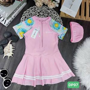 Maillots de bain de fitness à séchage rapide de haute qualité pour femmes enfants Design floral personnalisé Pantalon de natation imperméable en nylon spandex-OEM/ODM - Product Image 5