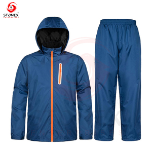 Nouvel arrivage OEM durable pour adultes ensemble de survêtements décontractés en polyester imperméable et léger - Product Image 3