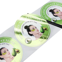 Étiquettes autocollantes personnalisées, résistantes à l'eau et aux UV, à bas prix, pour masques, shampooings, produits d'épicerie