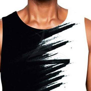 Débardeur décontracté pour homme avec impression par sublimation de logo personnalisé, haute qualité, 100% coton, respirant, séchage rapide, prix de gros - Product Image 4