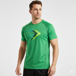 เสื้อยืดคอกลมสำหรับผู้ชายสวมใส่สบายผ้าเนื้อนุ่มระบายอากาศได้ดีมีสไตล์สวมใส่ได้ทุกวันเหมาะสำหรับกิจกรรมกลางแจ้งและยิม - Product Image 2