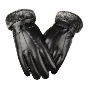 Gants chauds d'hiver personnalisés pour femmes Lady Gants en cuir d'agneau de haute qualité véritable Doublure souple - Product Image 2