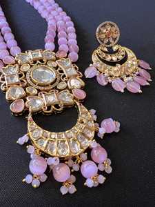 ชุดเครื่องประดับเจ้าสาวสไตล์อินเดียบอลลีวูดแบบดั้งเดิมชุดเซอร์คอนชุบทองคำขาวต่างหูสำหรับงานปาร์ตี้ - Product Image 2