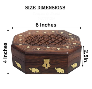 Boîte en bois faite à la main, design artisanal de haute qualité, produit très vendu, boîte de vente en gros pour la décoration de la maison et les cadeaux - Product Image 3