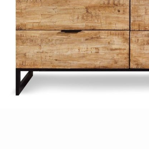 ตู้ลิ้นชักไม้แฮนด์เมดดีไซน์บั้งอุตสาหกรรมที่ทันสมัยสำหรับบาร์บ้านโรงแรมหรือห้องนั่งเล่นห้องนอนห้องรับประทานอาหาร - Product Image 3