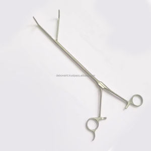 VATS Pince à dissection à angle droit incurvée thoracoscopique 25mm mâchoire Instrument chirurgical certifié CE certifié CE OEM - Product Image 6