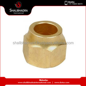 น็อตหัวหกเหลี่ยมทองเหลืองสลักเกลียว M3น็อตทองเหลืองจากอินเดีย - Product Image 3