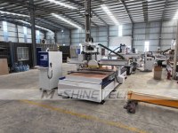 Centro de Procesamiento de Madera con Sierra Vibratoria, Máquina de Corte CNC de 1500*3000 con CCD