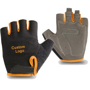 Guantes de Ciclismo de medio dedo personalizables para deportes al aire libre, transpirables y con logotipo para actividades informales, precio responsable - Product Image 4