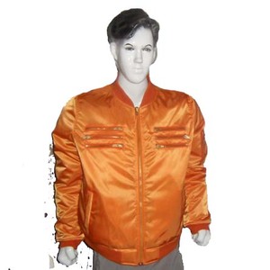 Chaquetas Bomber Unisex MA1 de Lona y Nailon, Estilo Casual con Logotipo Impreso, Reversibles, Transpirables, Servicio OEM Disponible - Product Image 1