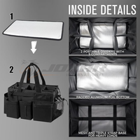 Sac de toilettage pour chevaux avec poches spacieuses bandoulière solide et matériau durable conçu pour un usage quotidien ou en voyage à vendre
