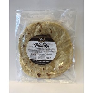 Tissi 330g X 10pcs Piadina, pain au blé tendre, huileux et salé, en sachet, ADP FOOD SRL - Product Image 1