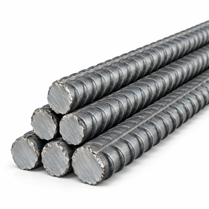 Barres d'armature en acier nervuré HRB400 B500B, barres filetées en spirale, noires, non alliées, pour la construction et le renforcement du béton des ponts - Product Image 5