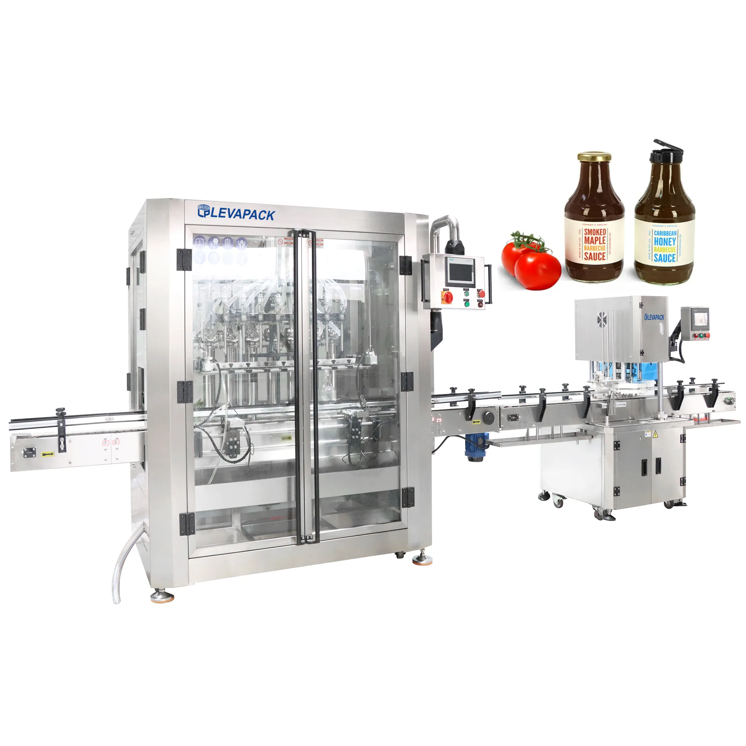 Automatische Bbq Sauce Ranch Zoete Uien Saus Glazen Fles Vulmachine Machine