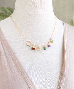 Ulti-collar de plata de ley 925 con gema galvanizada, colgante hecho a mano, chapado en oro de 18 quilates - Product Image 6