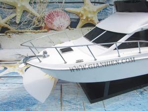 Gia Nhien Fabricant Approuvé Conception Personnalisée quantité minimale de commande Basse TOYOTA PONAM 31-BLANCHE PERLE PEINTE-BATEAU DE VITESSE EN BOIS - Product Image 6