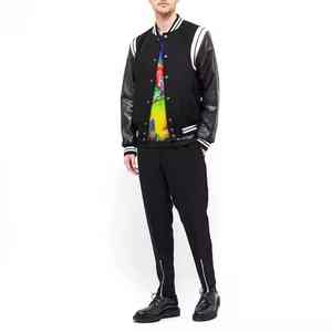 Chaqueta de Cuero Varsity de Invierno 2025 con Diseño Moderno para Hombre, con Cierre de Cremallera, Relleno de Algodón Transpirable y Piel de Vaca - Product Image 6