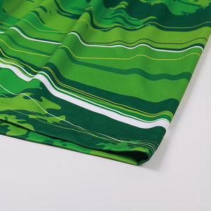 Short en maille de gymnastique pour hommes à séchage rapide respirant en coton polyester imprimé Short de planche à sublimation Logo personnalisé taille haute Vintage - Product Image 5