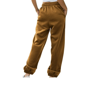 Pantalones de chándal con cordón para mujer, pantalones holgados de invierno cálidos de alta calidad, pantalones de chándal personalizados, ropa deportiva suave, encaje ligero 100% - Product Image 4