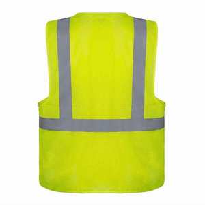 Gilet de travail utilitaire personnalisé pour homme avec logo, en toile polaire, pour photographie en extérieur, respirant - Product Image 3