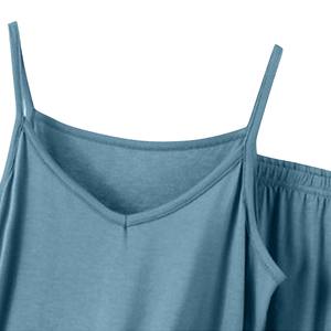 Conjunto de pijama de mujer Casual de dos piezas de gran tamaño primavera y otoño camisón de mujer traje de casa - Product Image 3