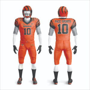 Uniforme de Fútbol Americano Unisex Personalizado de la Mejor Calidad, Camiseta Económica para Adultos y Jóvenes, Opciones de Tallas Grandes Disponibles - Product Image 1