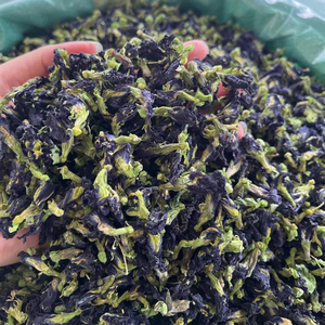 Thé de fleurs de pois papillon, fleurs séchées naturellement, matière florale pour infusion de boissons et décoration visuelle, Vietnam 99 Gold Data - Product Image 1