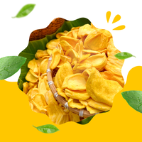 Vacuüm Gebakken Gedroogde Jackfruit Chips Bulkvoorraad Uit De Fabriek