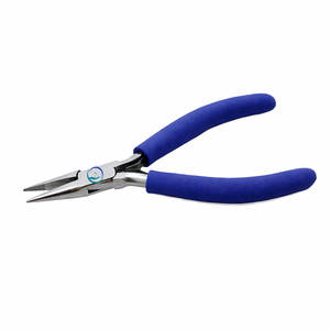 Pince à bec rond professionnelle pour la fabrication de bijoux, en acier inoxydable durable, pointes de précision, idéale pour le perlage et le travail du fil - Product Image 6