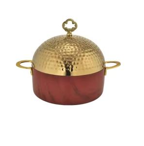 Cazuelas de cuerpo de madera hechas a mano de calidad Superior Hotpot de nuevo estilo de lujo para servir comida en bodas y fiestas como calentador de pies - Product Image 2