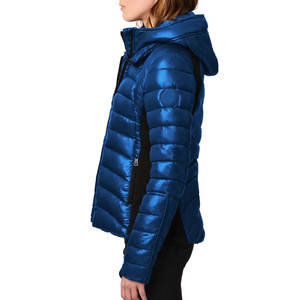 Chaqueta acolchada de invierno de alto rendimiento para mujer, superventas, lona regular de buena calidad tejida para exteriores con patrón sólido, venta - Product Image 2