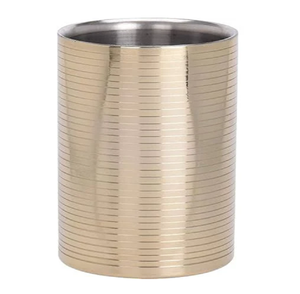 Seau à vin en aluminium orné, petit, efficace, isolé, écologique, cadeaux, refroidissement des boissons, prix de gros - Product Image 4