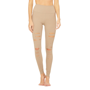 Yoga Workout Women & Girl Leggy Custom Gym Fitness Slim Fitness <b>Legging</b> High-Waist Ripped Warrior <b>Legging</b> Running Leggy - Product Image 5