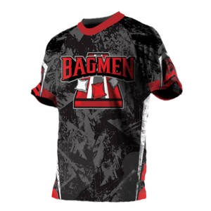 Superventas personalizado Cornhole Jerseys equipo negro Francia fútbol tejido tela al por mayor sublimación Cornhole Jerseys - Product Image 4