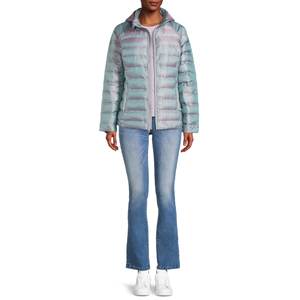 Full Zip Women Puffer Jacket And <b>Coats</b> With Hood Women Winter Outdoor Jacket <b>Padded</b> Jacket - Product Image 2