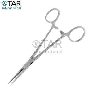 Crile Rankin คีมห้ามเลือดตรง16.0ซม. คีมห้ามเลือดอุปกรณ์ทางการแพทย์ที่หนีบตรงสแตนเลส - Product Image 4