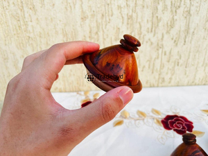 Elegante caja de especias de madera para cocina Masala Organizador Hecho a mano Tradebyd - Product Image 5