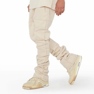 Venta caliente ropa de hombre de peso pesado Casual Joggers pantalones de chándal de alta calidad Casual Fleece Joggers pantalones de chándal acampanados - Product Image 5