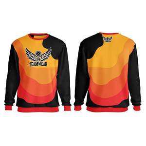 Poids lourd broderie hommes surdimensionné plaine pull blanc sweat à capuche impression numérique Offre Spéciale hommes automne sweats - Product Image 3