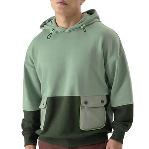 Sudadera con capucha extragrande para hombre, con material de forro polar transpirable, perfecta para uso diario informal, viajes, gimnasio, sudaderas extragrandes para hombre 2026 - Product Image 1