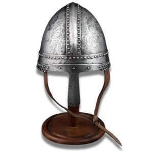 หมวกกันน็อคไวกิ้งจมูกขนาดกลางทำจากสแตนเลสปรับขอบได้สำหรับทำฮาโลวีนผลิตภัณฑ์ OEM - Product Image 1