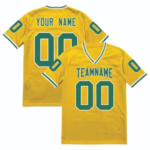 2025 personalizado poliéster Boxy malla Streetwear fútbol Jersey Top sublimado bordado Logo fútbol americano Jersey - Product Image 6