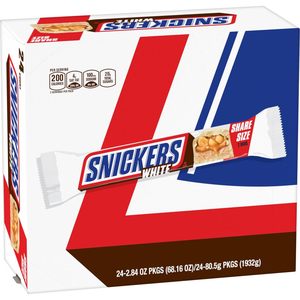 สนิกเกอร์ส ไวท์ช็อกโกแลตบาร์ ขนาดแบ่งปัน 2.84 ออนซ์ (แพ็ค 24 ชิ้น) - Product Image 4