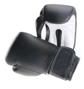 Gants de boxe en cuir PU haut de gamme Tailles professionnelles Logo personnalisé Évacuation de l'humidité Respirant Séchage rapide Confectionné pour le punching - Product Image 1