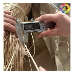 สีธรรมชาติสำหรับแกนหวายกลมจากเวียดนามแกนหวายม้วนแกนหวายฟอกขาวสำหรับทำเฟอร์นิเจอร์จาก99 GD - Product Image 1