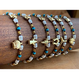 Trendy Boho Style <b>Bracelet</b> with Gold Plated <b>Charms</b> and Colorful <b>Beads</b> Fashion <b>Charm</b> <b>Bracelets</b> for Resale - Product Image 2