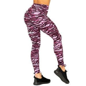 High Quality Slim-Fit <b>Gym</b> Yoga Pant <b>Legging</b> Women Solid Color High Waisted <b>Leggings</b> For Ladies - Product Image 2